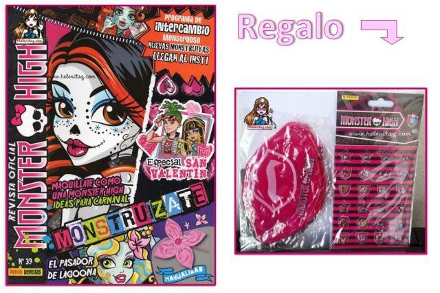 Revista Monster High Nº 39 - Ene. y Feb. de 2015
