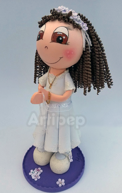 Fofucha niña comunión vestido 2