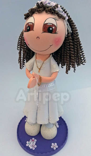 Fofucha niña comunión vestido 3