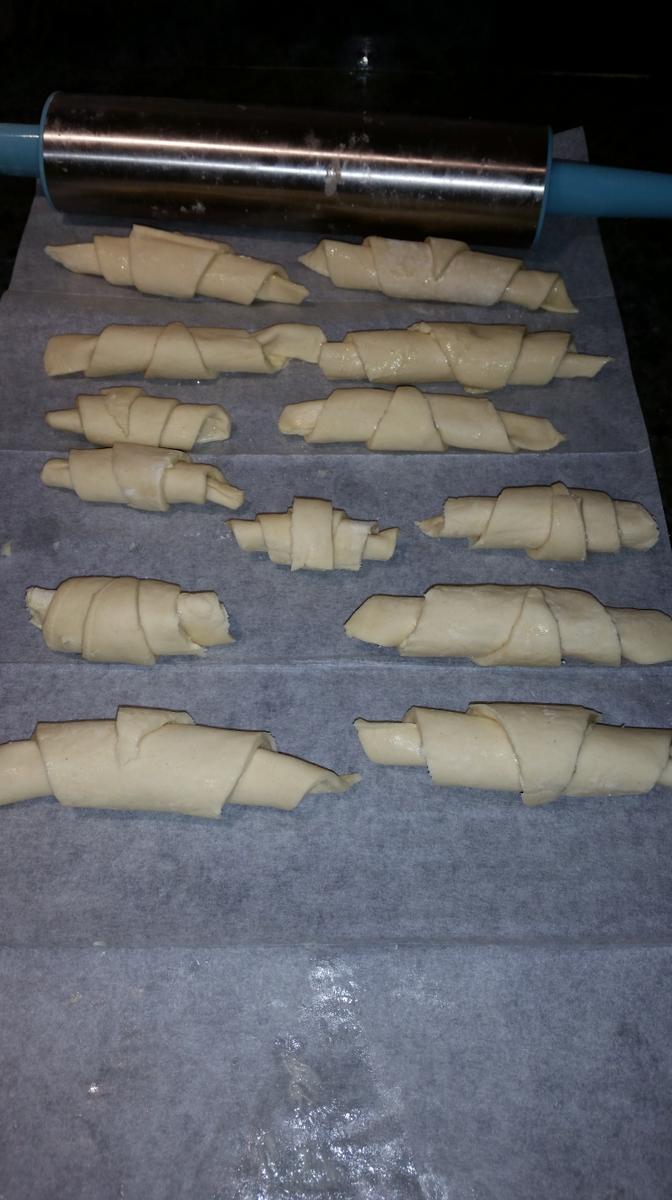 Antes de hornear - Before baking.
