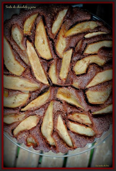 tarta de chocolate y pera tererecetas 05