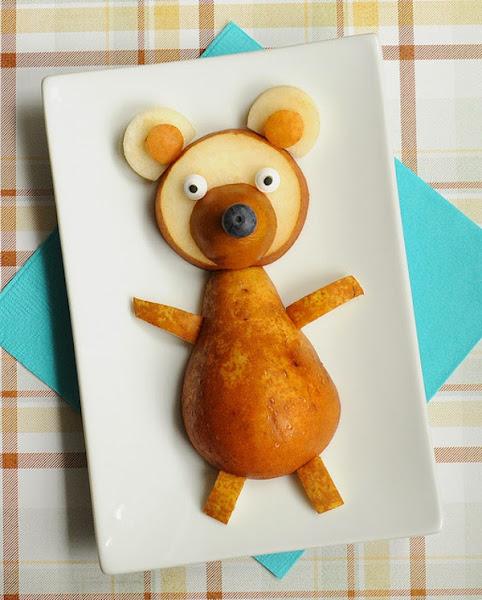 Fruta divertida para niños - colaboración con Villeroy & Boch