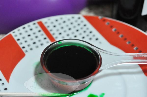 Colorante líquido verde