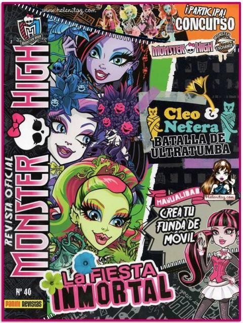 Revista 40 Monster High España