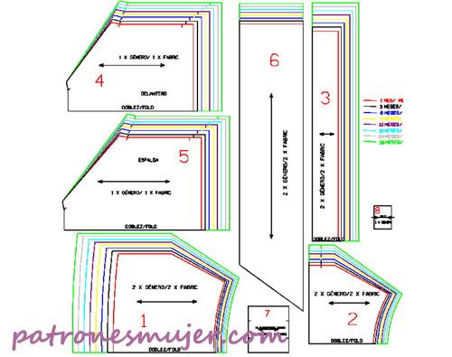 Conjunto blusa-culotte