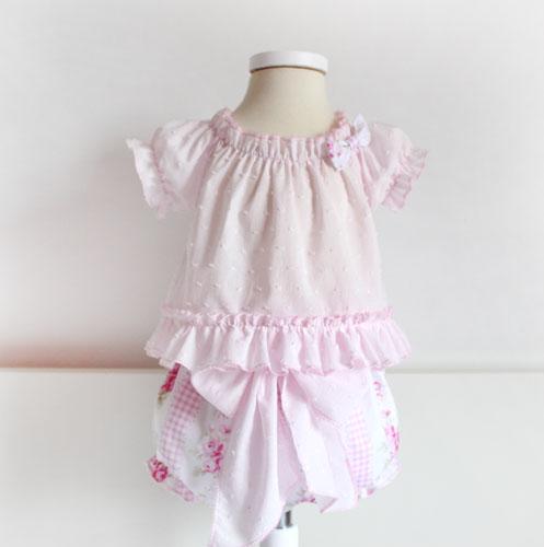 Conjunto blusa-culotte