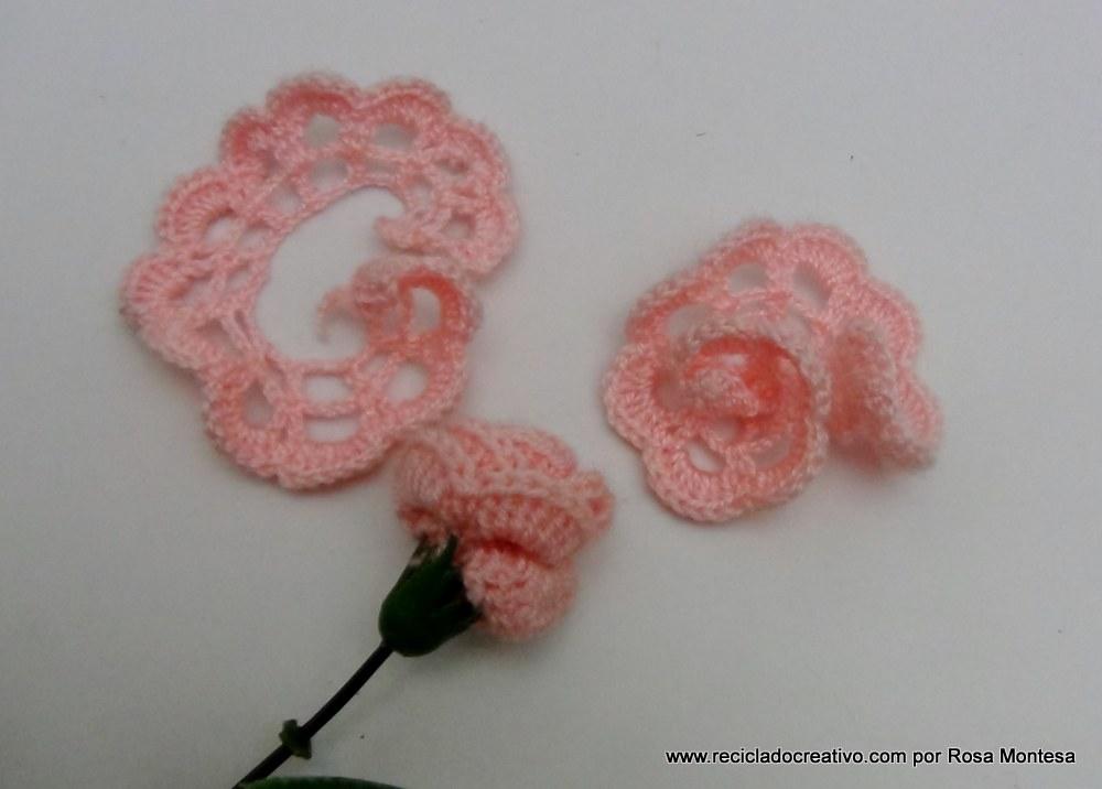 rosas de pitiminí de crochet