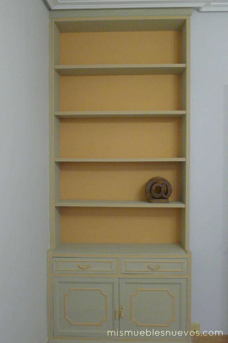 Estantería después - frente