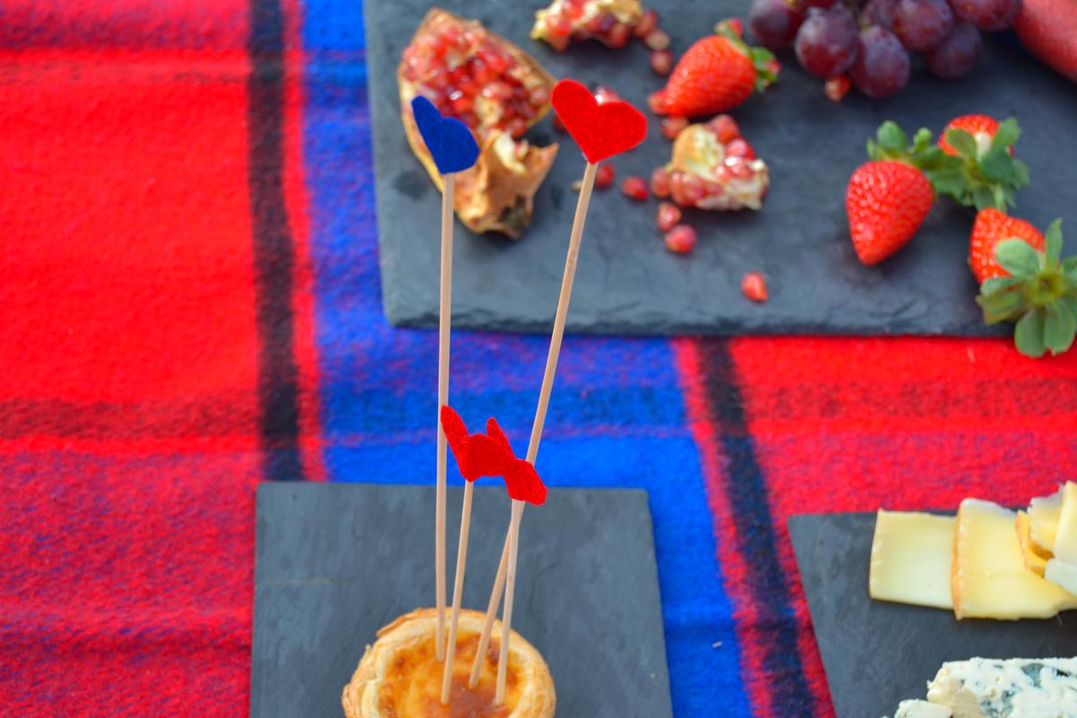 Manualidad para la mesa de san valentin