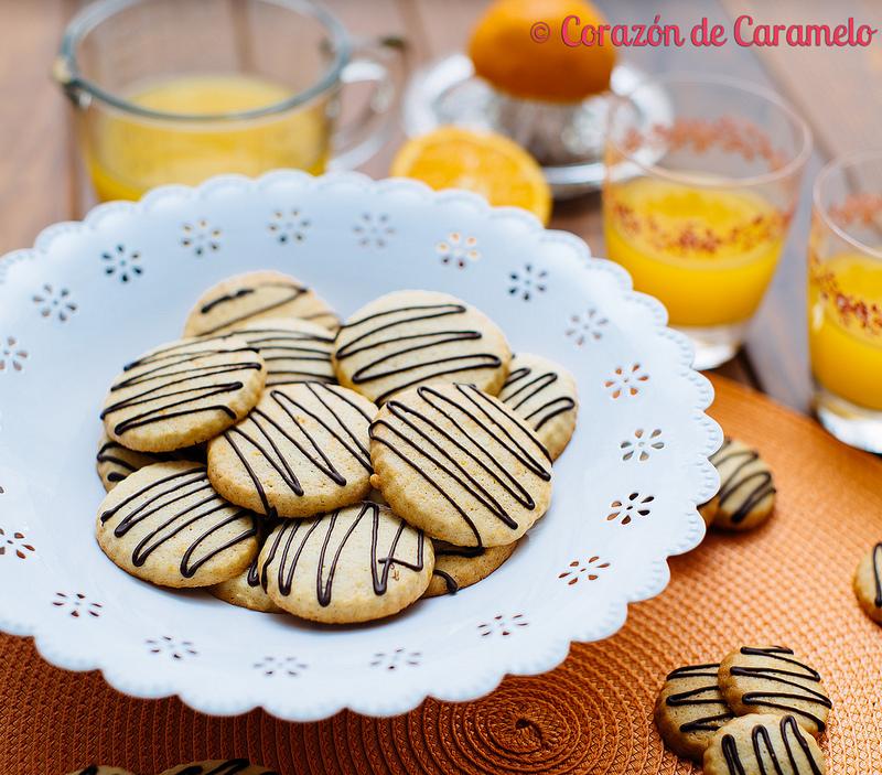 Galletas de Naranja con Chocolate