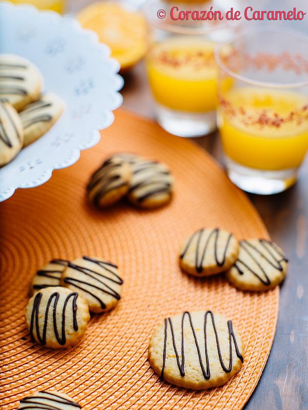 Galletas de Naranja con Chocolate