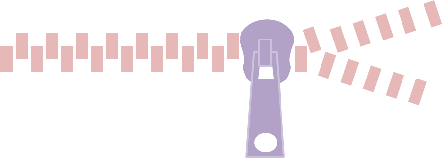 Cremallera mis primeras puntadas