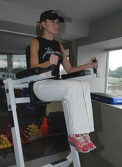 elevaciones de rodillas