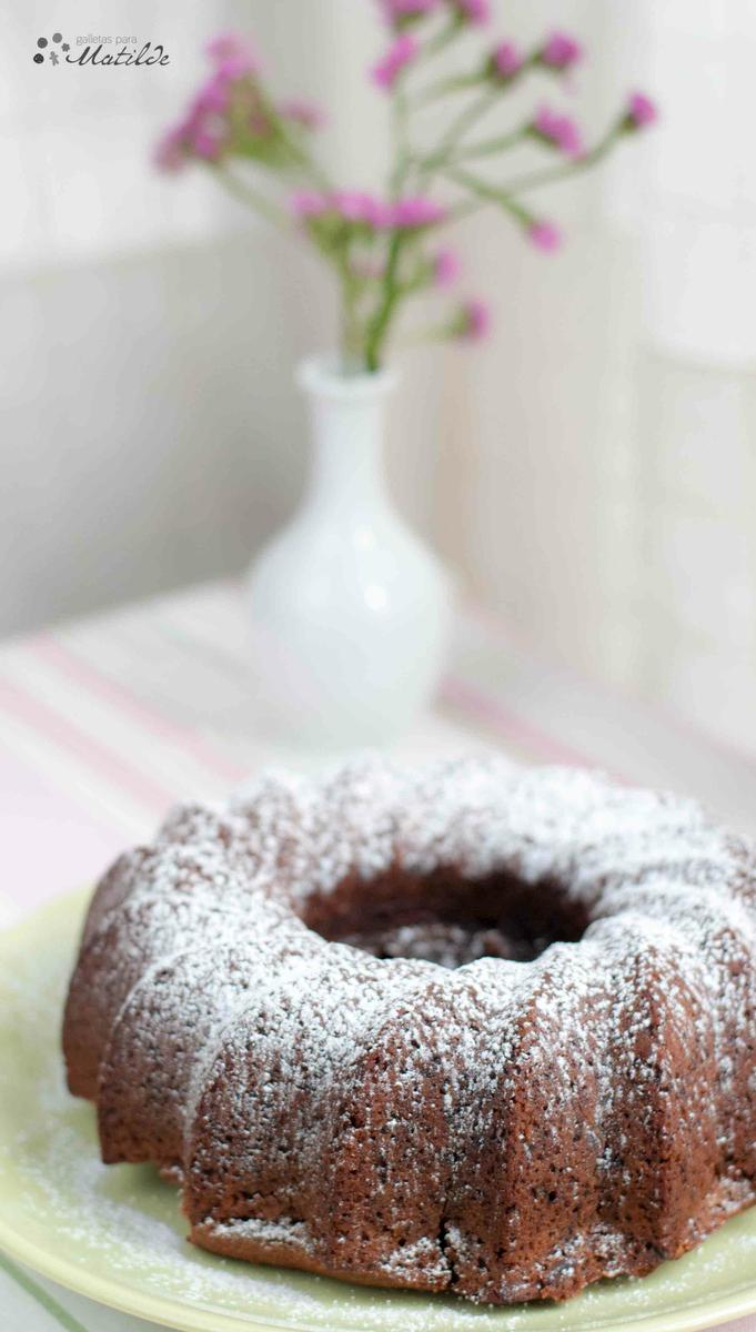 Bizcocho de lima y chocolate