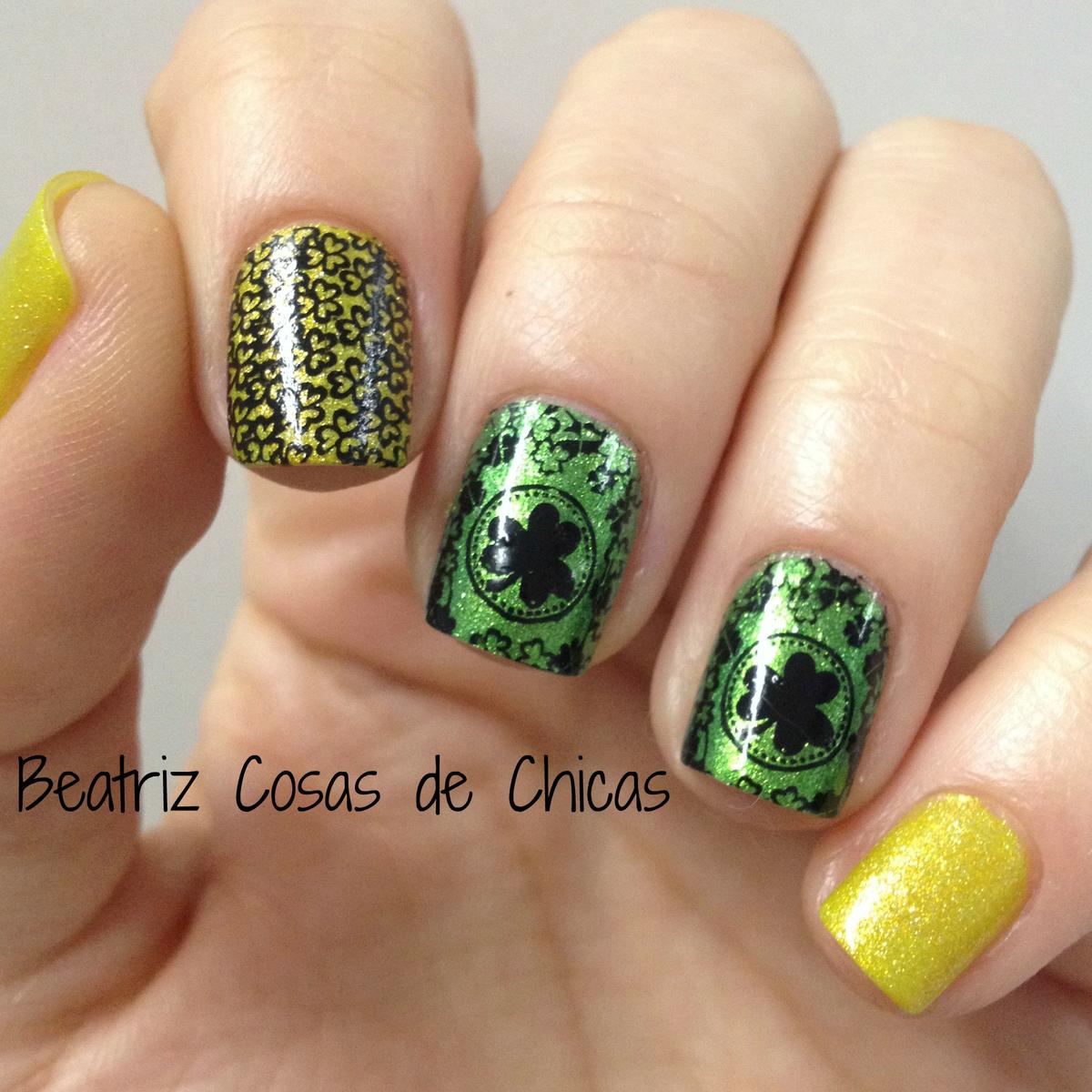 Kiko y Yes Love. Manicura San Patricio.2