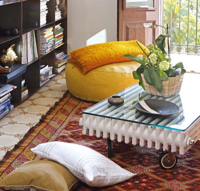 Radiador mesa de centro