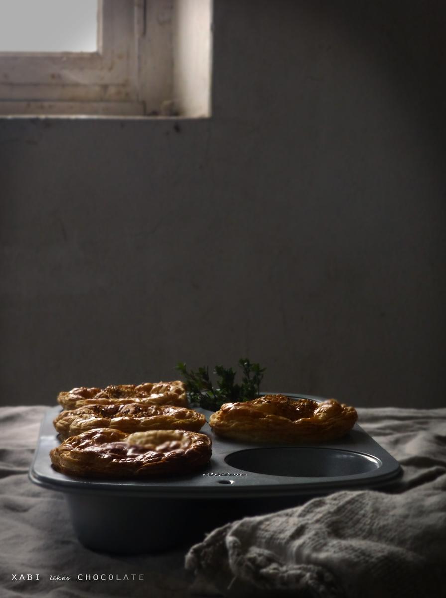 Chicken and mushroom pie