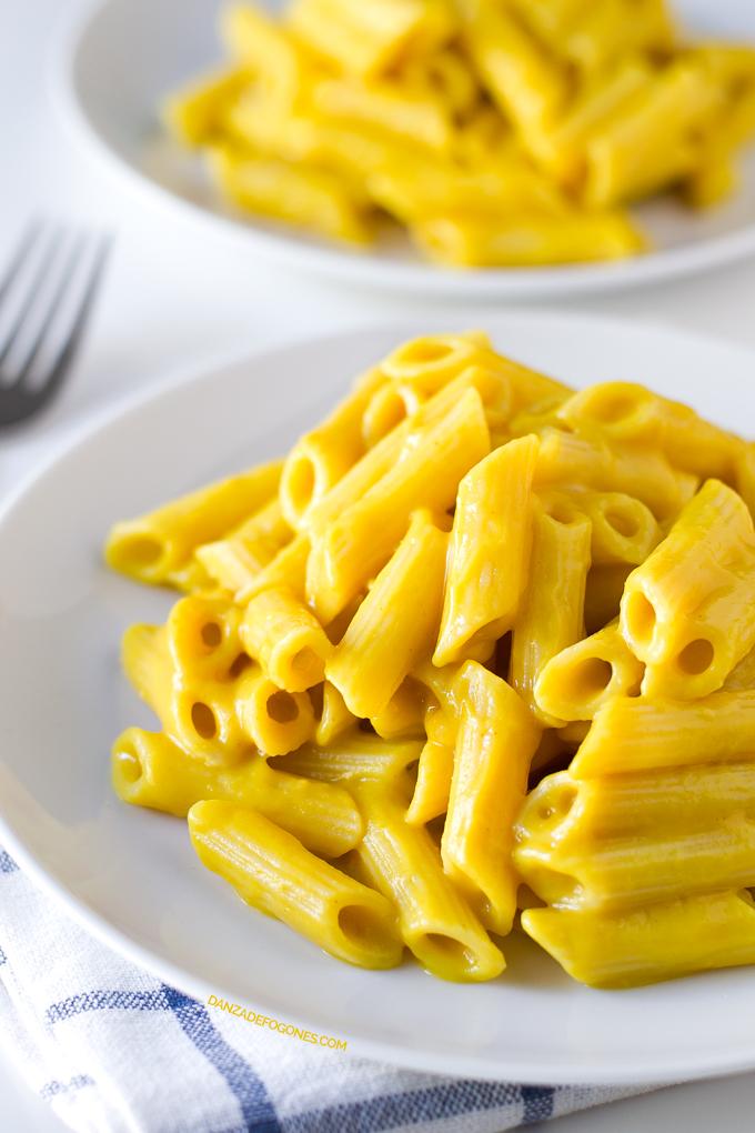 Macarrones con Queso Vegano sin Grasa