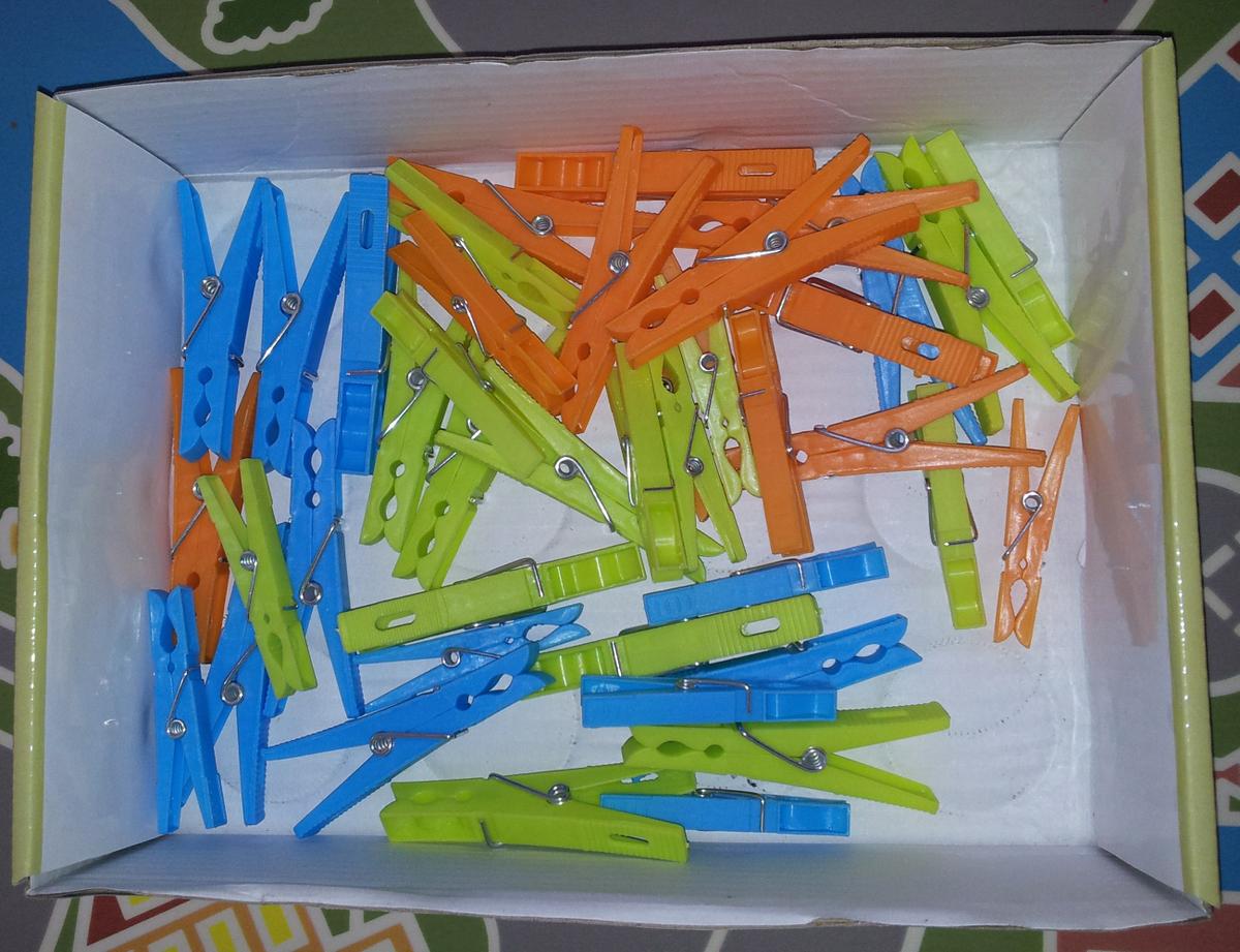 Construcciones con pinzas.