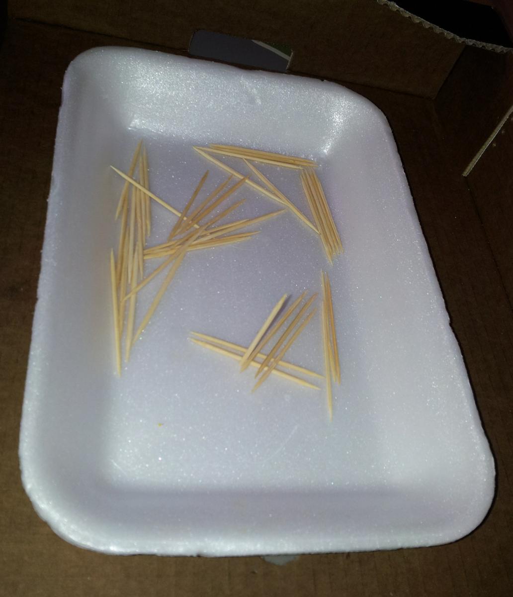 Pincharán los palillos en la bandeja