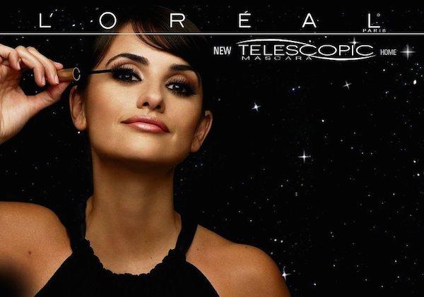 Penelope Cruz Loreal Photoshop