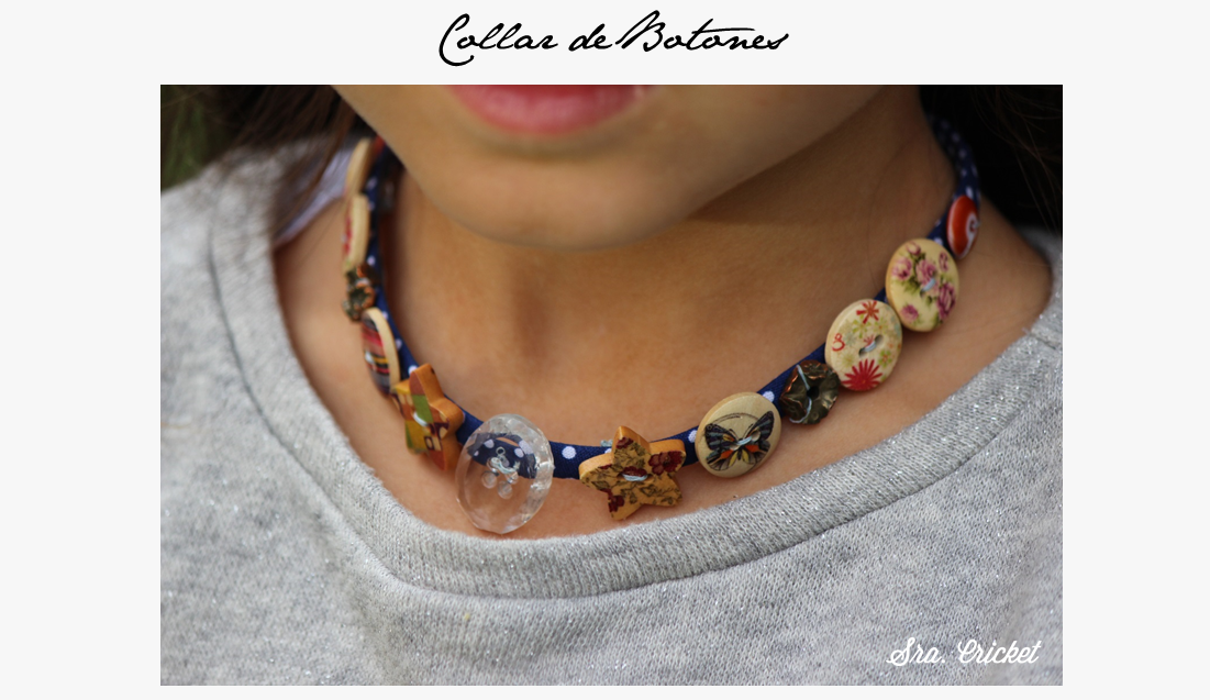 collar de botones