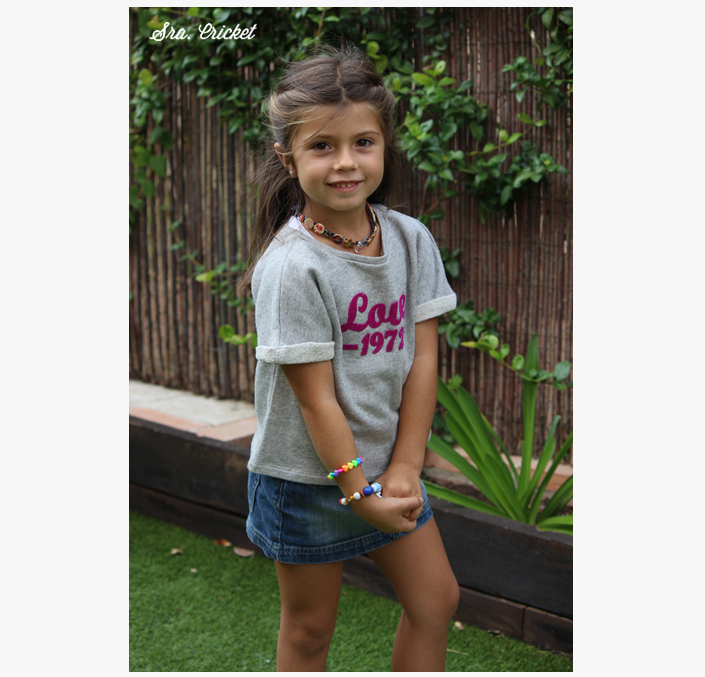 collar hecho por niños