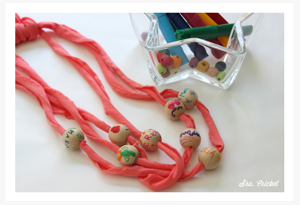 collar de bolas y trapillo