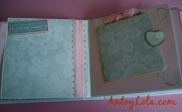 libro de comunion scrap para firmas