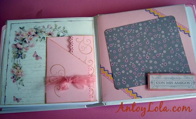 libro de comunion scrap para firmas