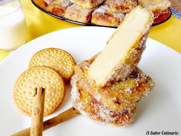 cómo hacer leche frita sin thermomix