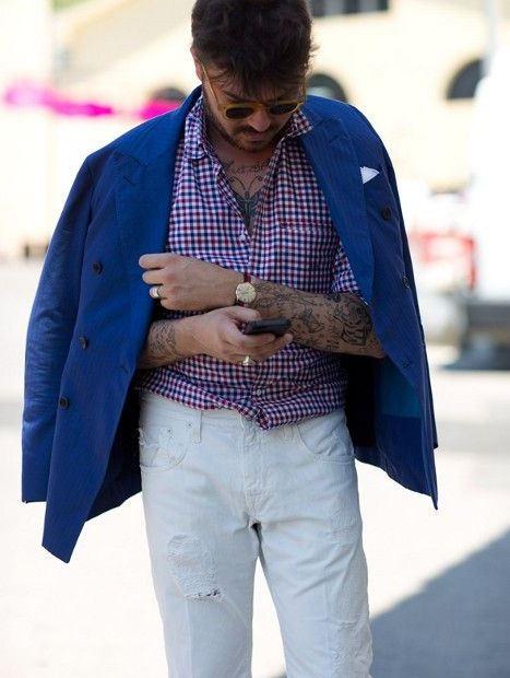 hombre-ginghanm style