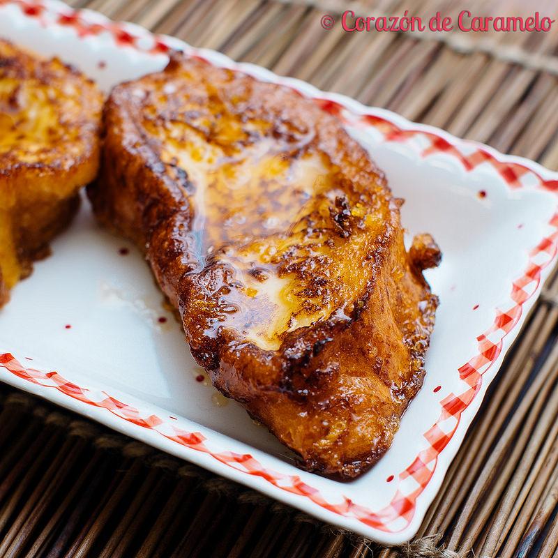 Torrijas de Naranja y Chocolate