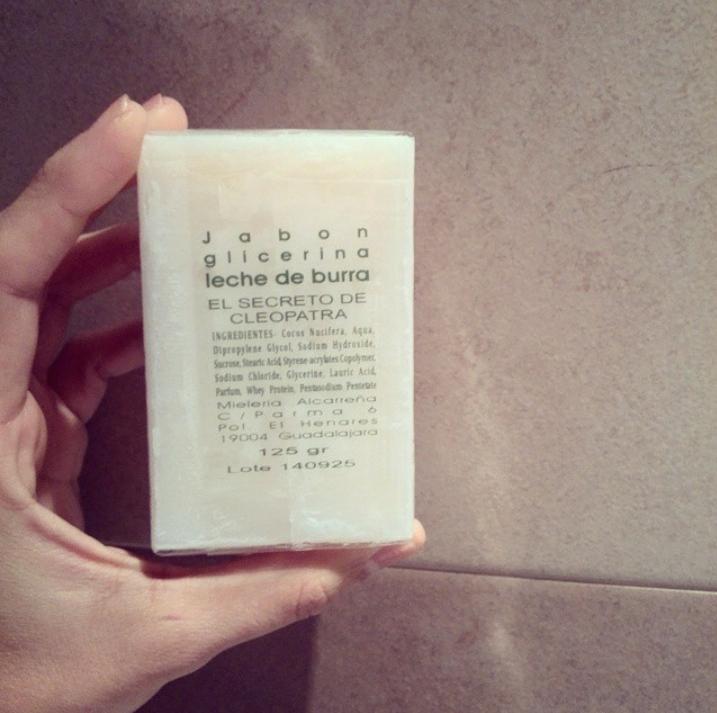 Jabón de leche de burra y coco