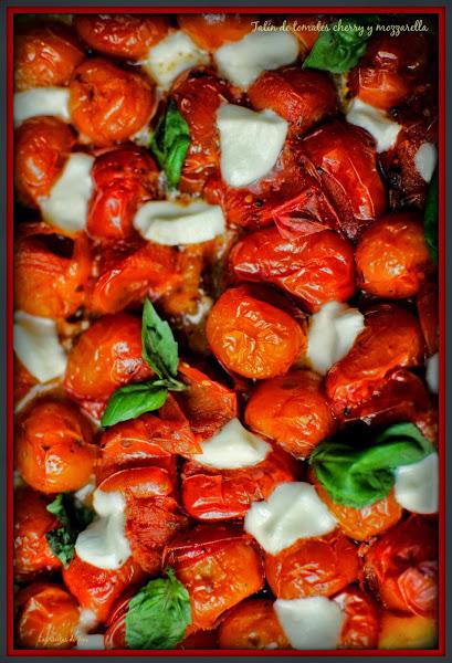 tatín de tomates cherry y mozzarella tererecetas 02