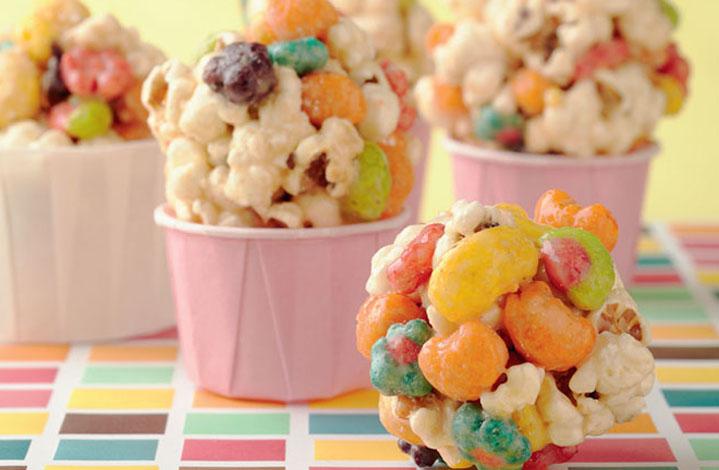 bolitas de cereales divertidas