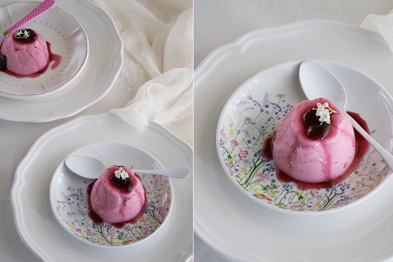 postre de frutos rojos