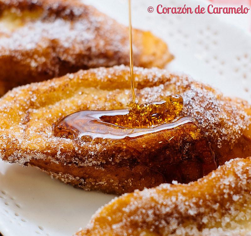 Torrijas con leche de Coco