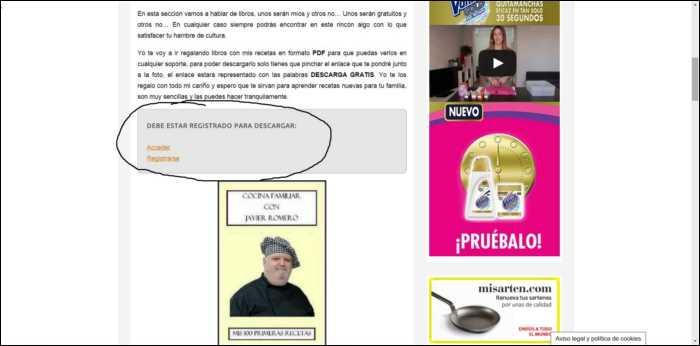 Primer paso... acceder o registrase