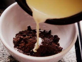 ganache de chocolate