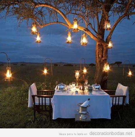 iluminación para bodas 10