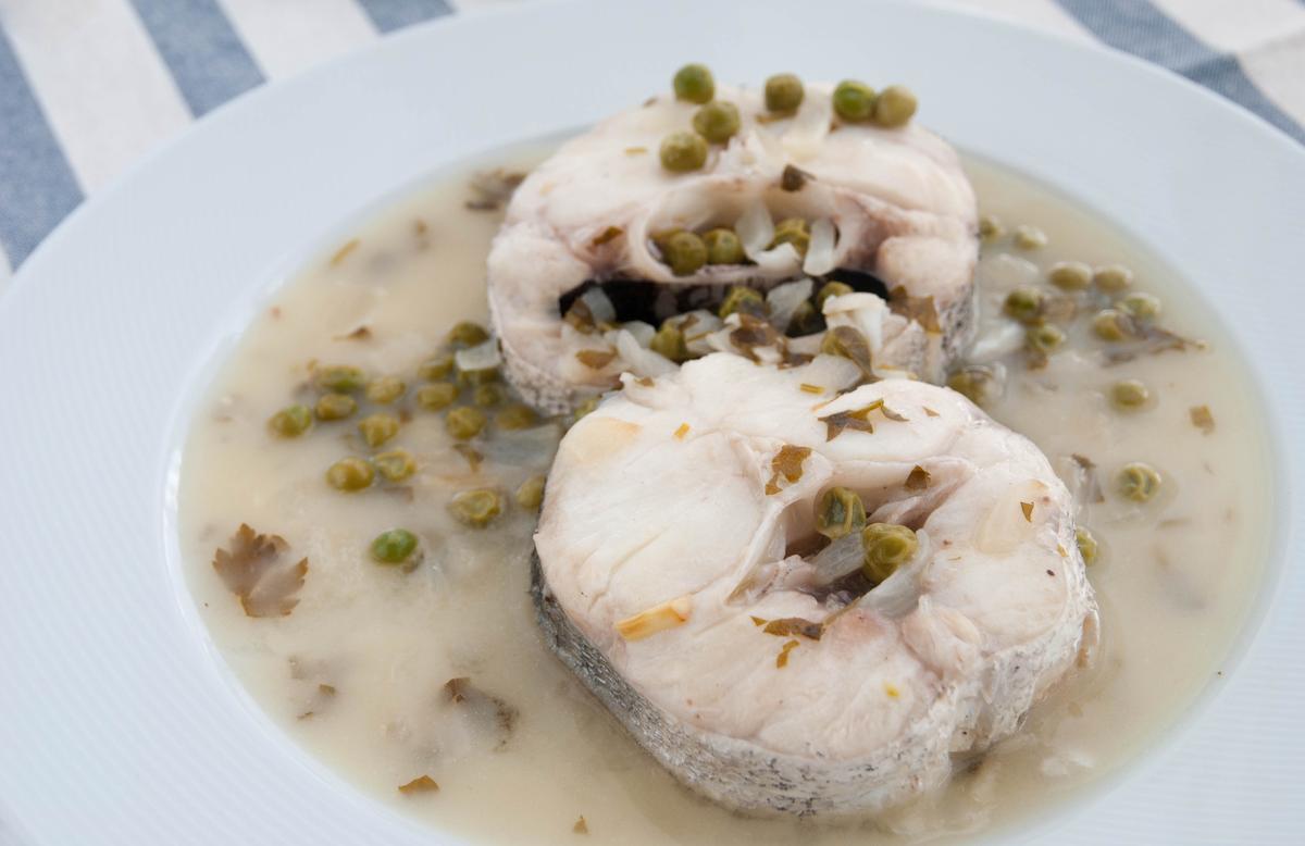 Merluza en salsa verde