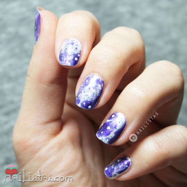 Galaxy nails Uñas decoradas de Galaxias paso a pasoGalaxy nails Uñas decoradas de Galaxias paso a paso