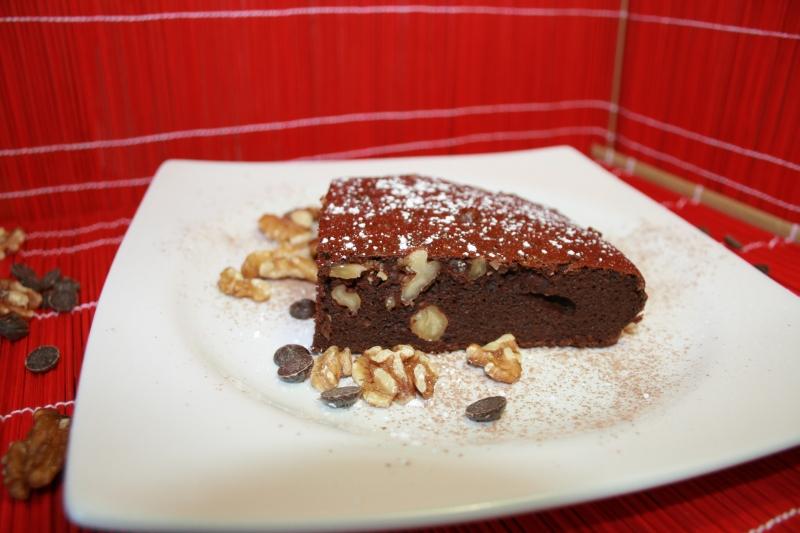 10 presentacion del brownie de chocolate fit