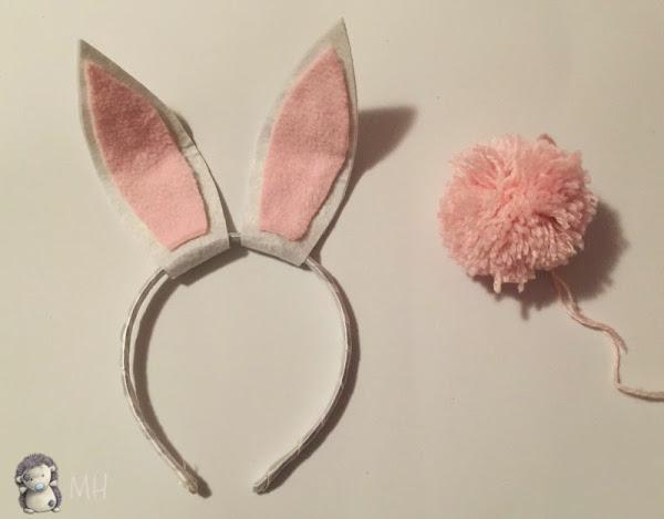 Diadema con Orejitas de Conejo para Pascua, Tutorial |