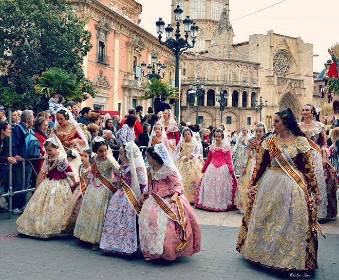 Fallas 2015 - Ofrenda (2)