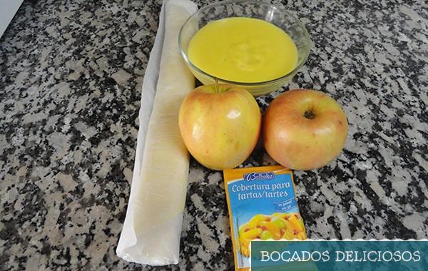 ingredientes tarta de manzana facil de hacer