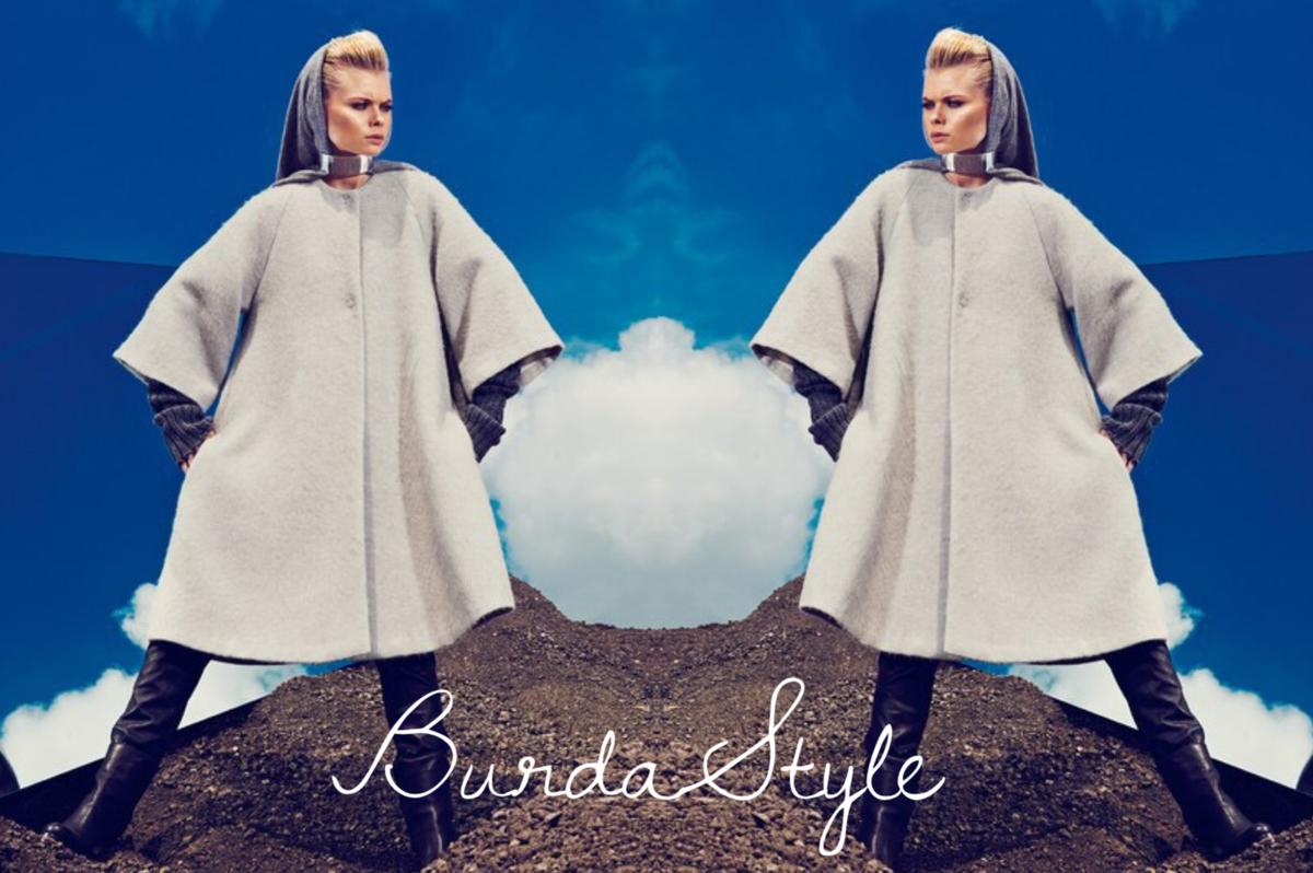 Chaqueton Poncho Burda Style