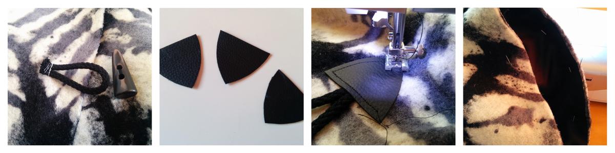 Elaboración poncho parka paso a paso 2