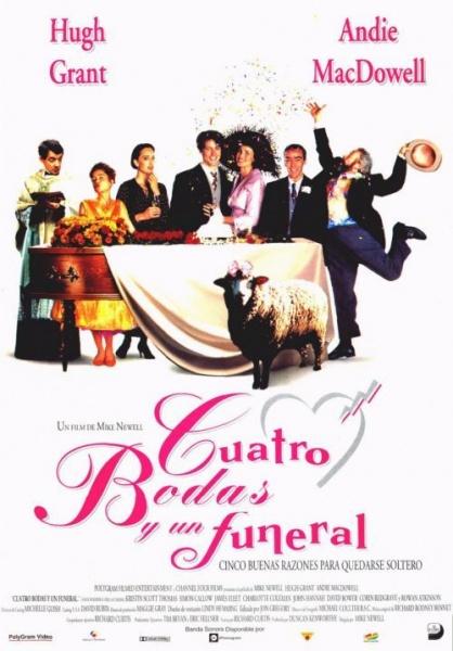 cine cuatro bodas y un funeral